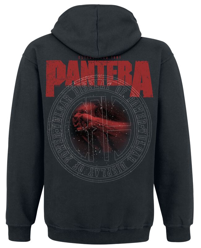 "Vulgar Display Of Power" Hooded sweater black