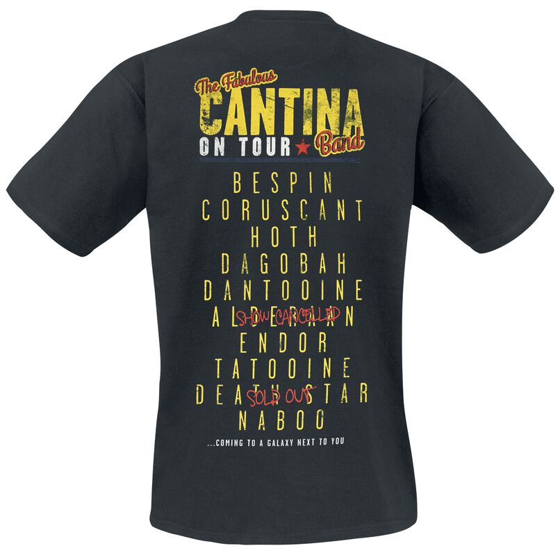 "Cantina Band On Tour" T-Shirt black