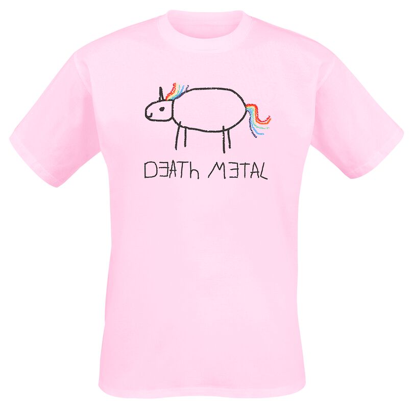 "Death Metal" T-Shirt light pink