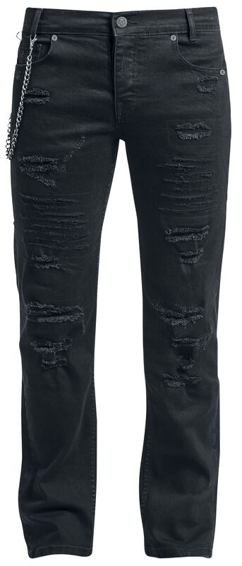 "Dark Reptile" Jeans black