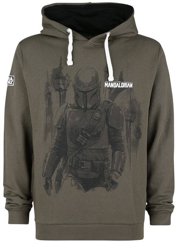 "The Mandalorian - Bounty Hunter" Hooded sweater khaki