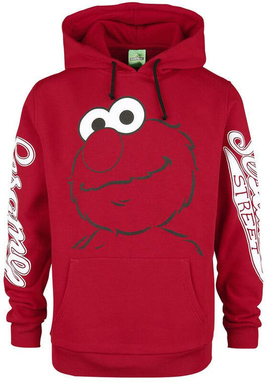 "Elmo" Hooded sweater red