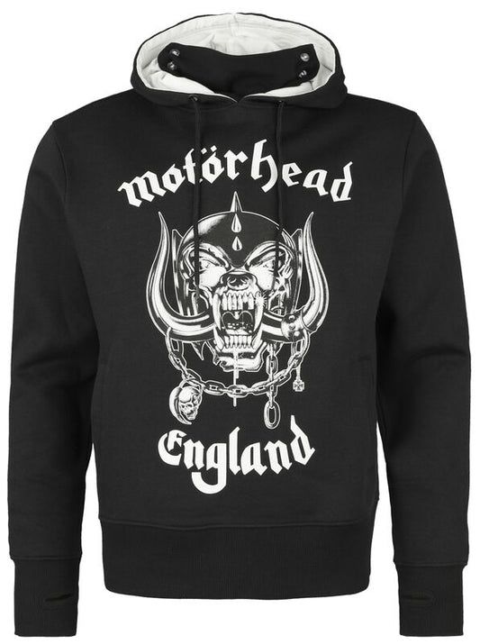 "England" Hooded sweater black