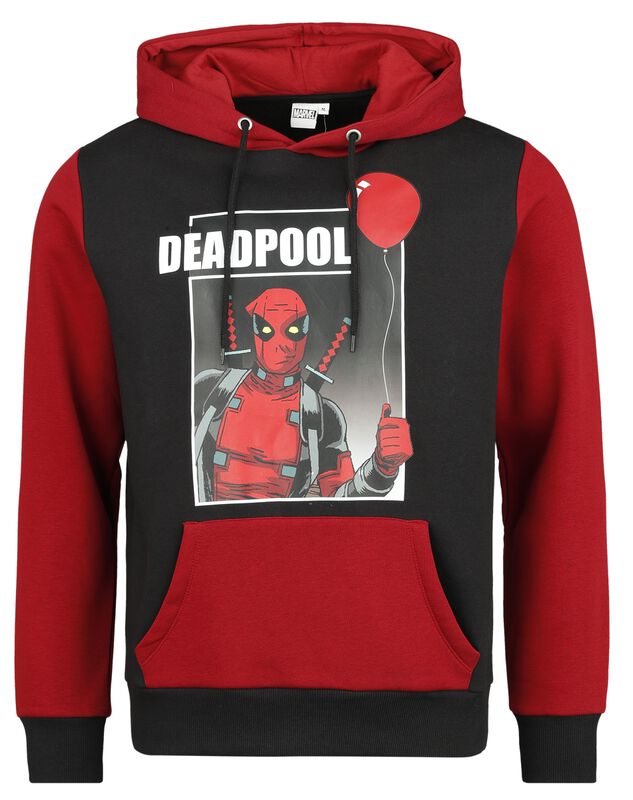 "Deadpool - Balloon" Hooded sweater multicolour